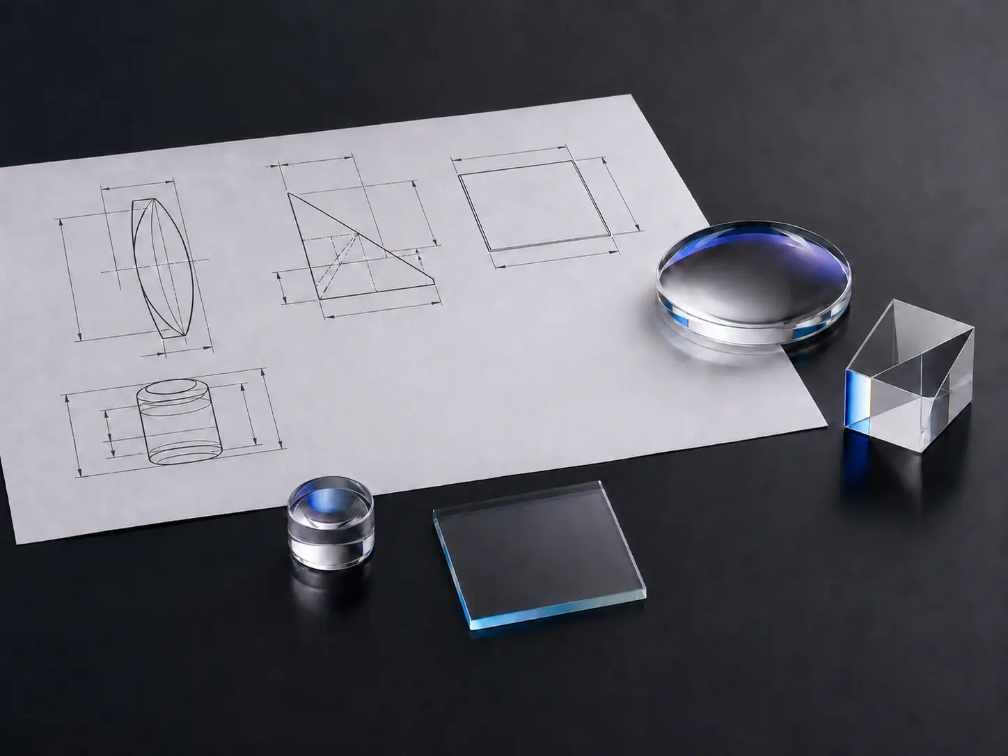 Custom optical system design and industrial lens development
